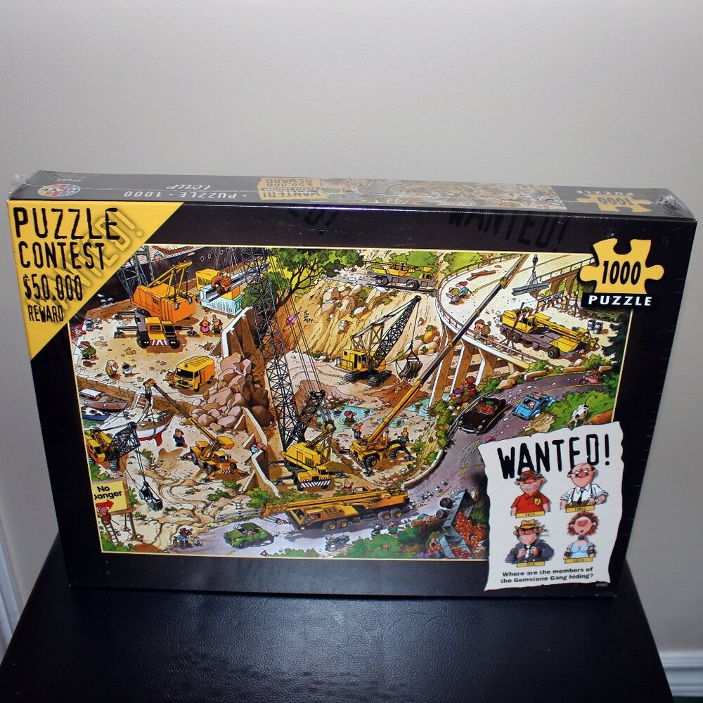 3/$188❤️sealed 2003 vintage Heye Wanted! Puzzle Contest Loup Gemstone Gang